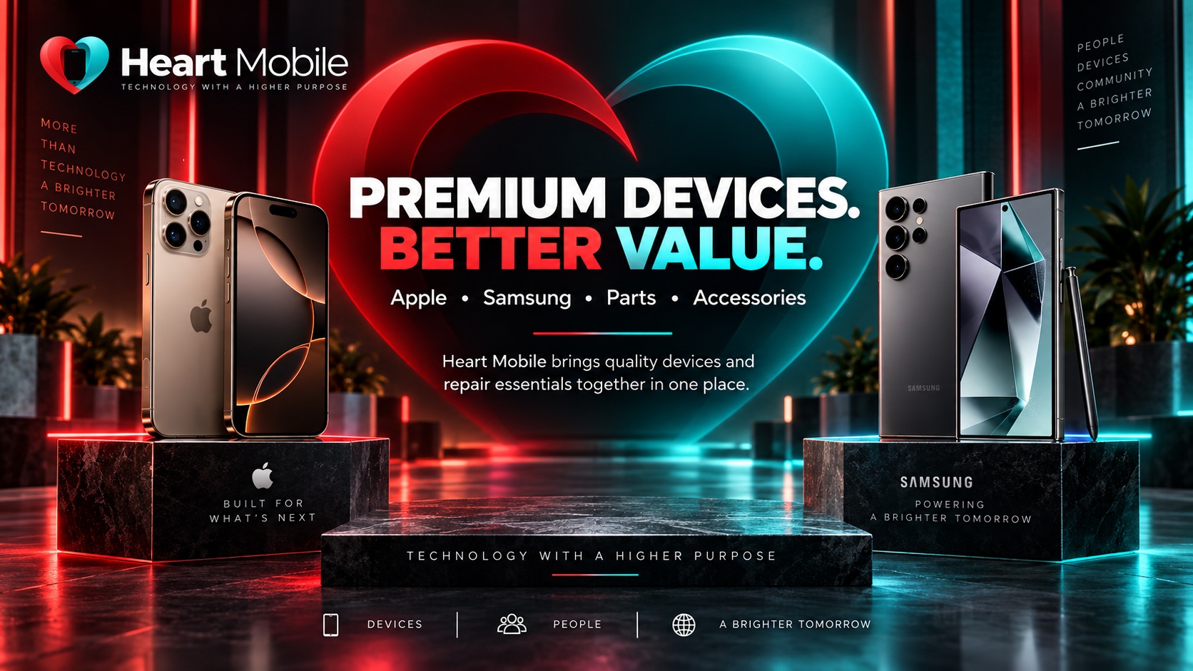 Heart Mobile premium devices better value promotion